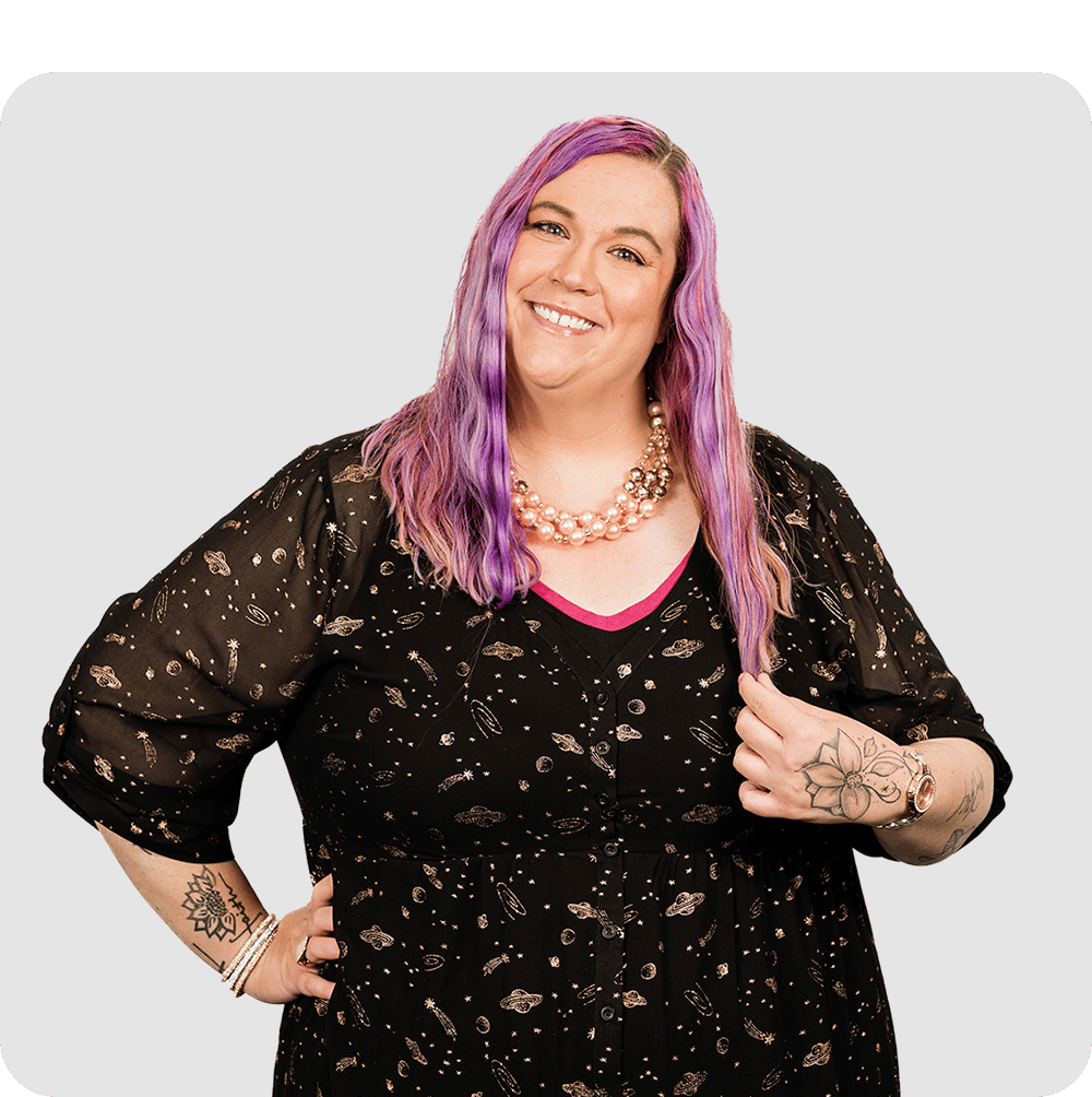 a person posing for the camera