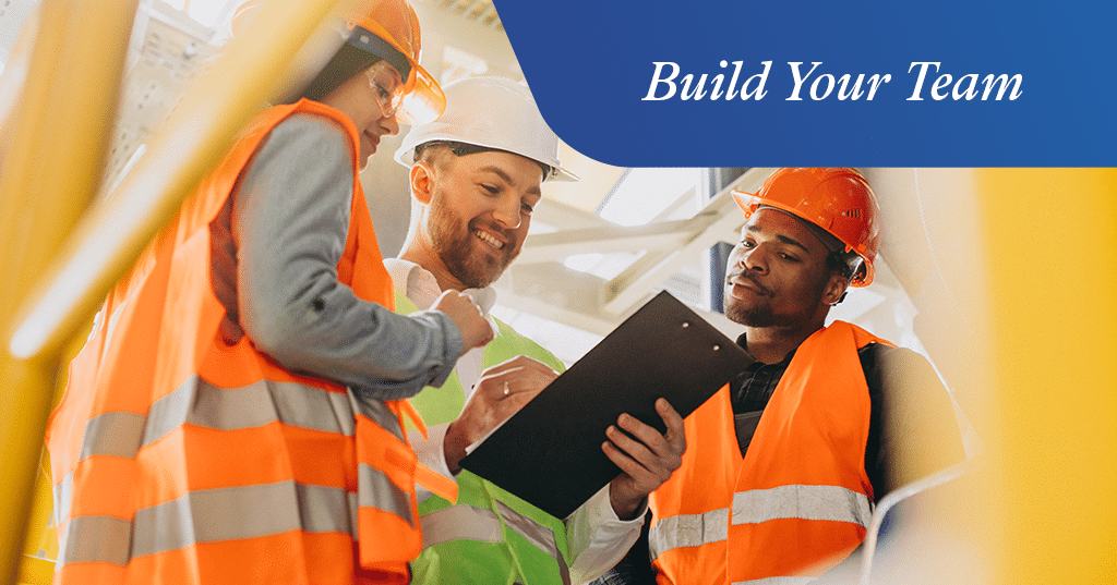 Build your team banner