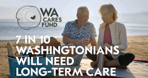 a person holding a sign